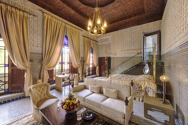 Marokko, Fes, Hotel Riad Fes, Hotelsuite - KMF001466