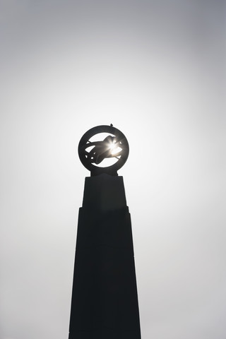 USA, Kalifornien, Los Angeles, Astronomen-Denkmal, lizenzfreies Stockfoto