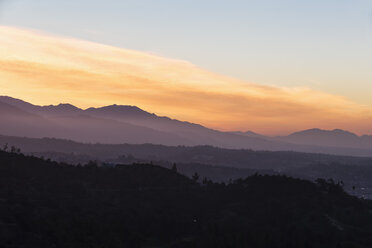 USA, Kalifornien, Los Angeles, Hollywood Hills am Morgen - FOF006998