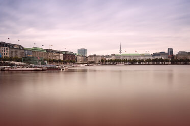 Deutschland, Hamburg, Binnenalster - RJF000266