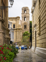 Italy, Sicily, Palermo, Piazza Bellini, Church Santa Maria dell'Ammiraglio - AMF002812