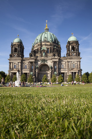 Deutschland, Berlin, Blick auf den Berliner Dom, lizenzfreies Stockfoto