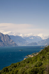 Italy, Veneto, Brenzone, Lake Garda, Biaza and Campo - LVF001859