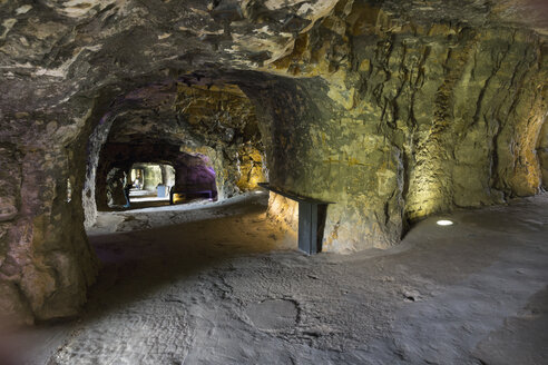 Luxembourg, Luxembourg City, Inside the Casemates du Bock - MSF004220