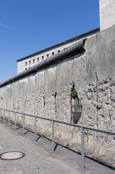 Deutschland, Berlin, Berlin-Kreuzberg, Dokumentationszentrum Topographie des Terrors, Mauerreste der Berliner Mauer - WIF001023