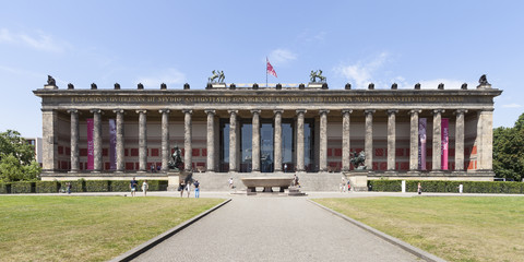 Deutschland, Berlin, Berlin-Mitte, Museumsinsel, Vergnügungsgarten, Altes Museum, lizenzfreies Stockfoto