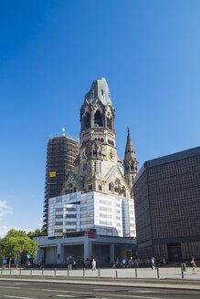 Germany, Berlin, Charlottenburg, Breitscheidplatz, Kaiser Wilhelm Memorial Church - KRP001114