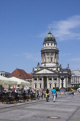 Deutschland, Berlin, Berlin-Mitte, Gendarmenmarkt, Französischer Dom - WIF001054