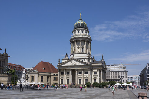 Germany, Berlin, Berlin-Mitte, Gendarmenmarkt, French Cathedral - WIF001055
