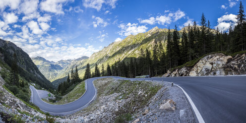 Austria, Vorarlberg, Montafon, Alps, Silvretta high alpine road - STSF000516