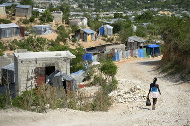 Haiti, Port-au-Prince, Entwicklung des benachteiligten Gebiets Canaan - FLK000425