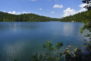 Montenegro, Durmitor National Park, View over Black Lake, Crno Jezero - ES001389