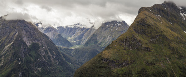 Neuseeland, Südinsel, Milford Track, Milford Sound, Mackinnon Pass - WV000680