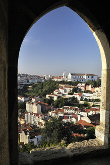 Portugal, Lissabon, Blick vom Castelo de Sao Jorge - FLKF000439
