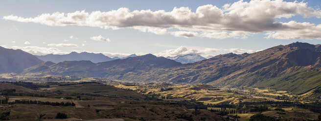 Neuseeland, Südinsel, Arrow Valley, Panorama - WVF000695