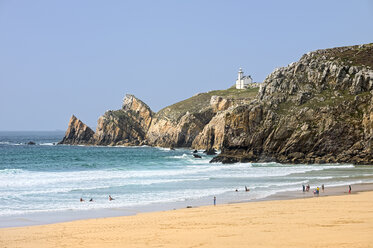 Frankreich, Bretagne, Departement Finistere, Halbinsel Crozon, Strand - LAF001132