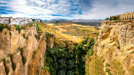 Spanien, Andalusien, Provinz Malage, Ronda, Panorama - PUF000088
