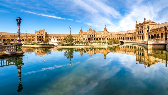 Spain, Andalusia, Seville Province, Malaga, Plaza de Espana - PUF000089