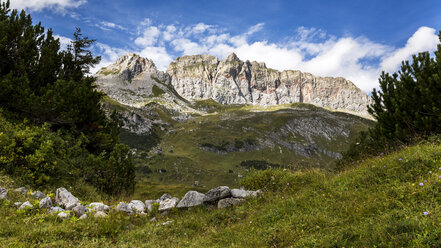 Österreich, Vorarlberg, Lechtaler Alpen, Lechquellengebirge, Rote Wand - STSF000521