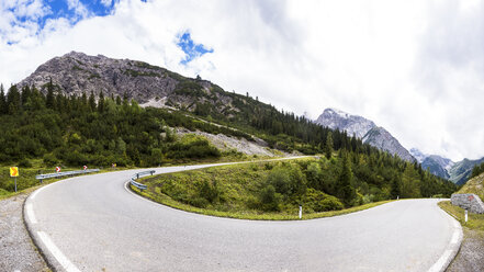 Austria, Tyrol, Mountain pass to Hahntennjoch - STSF000523