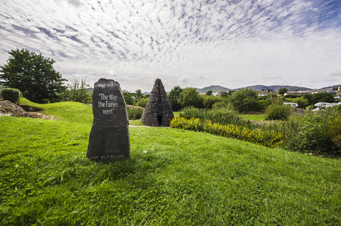 Irland, Ring of Kerry, Sneem, St. Michael's Kirche, lizenzfreies Stockfoto