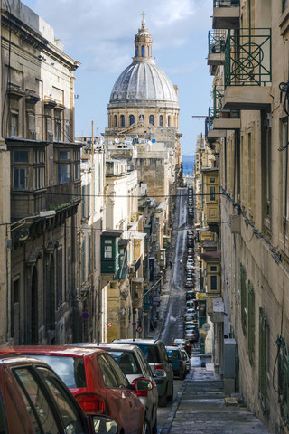 Malta, Valletta, Basilika Unserer Lieben Frau vom Berge Karmel, lizenzfreies Stockfoto