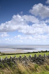 Vereinigtes Königreich, England, Lancashire, Blick auf Morecambe Bay - ELF001294