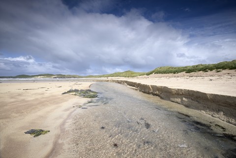 UK, Schottland, Balnakeil Beach bei Durness, lizenzfreies Stockfoto