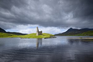 UK, Schottland, Sutherland, Ardvreck Castle am Loch Assynt - ELF001327