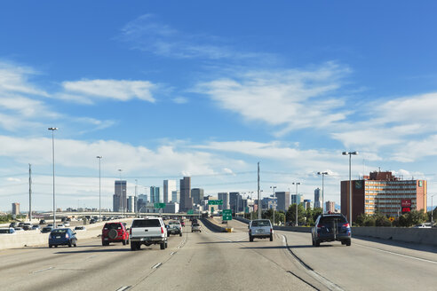 USA, Colorado, Denver, Fernstraße, Interstate 25 - FOF007190