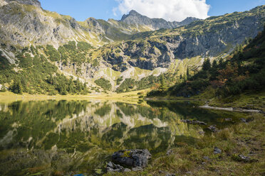 Deutschland, Bayern, Allgäu, Allgäuer Alpen, Unterer Gaisalpsee - WGF000472