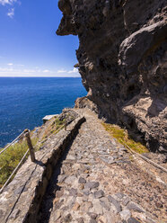 Spain, Canary Islands, La Palma, Camino del Prois, path to Poris de Candelaria - AMF002890