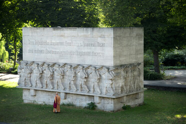 Deutschland, Hamburg, Kriegerdenkmal am Dammtor - CSTF000423