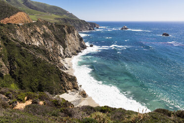 USA, California, Big Sur, Pacific Coast, National Scenic Byway - FOF007241