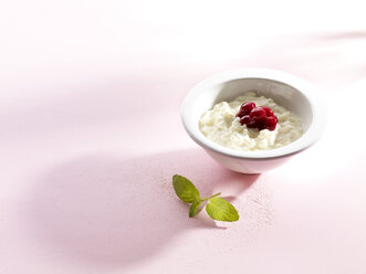 Pudding rice with compote - SRSF000513