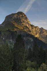 Switzerland, Canton of Glarus, Kloen Valley, Ochsenchopf, Sunrise - HLF000739