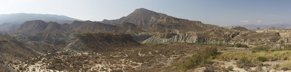 Spain, Andalusia, Almeria, Tabernas Desert, Panorama - DHL000498