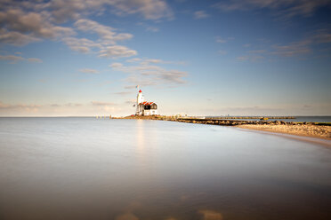 Niederlande, Waterland, Marken, Ijsselmeer, Leuchtturm Paard van Marken - DSGF000770