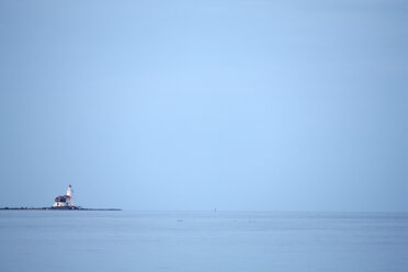 Netherlands, Waterland, Marken, Ijsselmeer, lighthouse Paard van Marken - DSGF000286