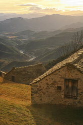 Spain, Ordesa National Park, Tella, mountainscape - DSGF000492