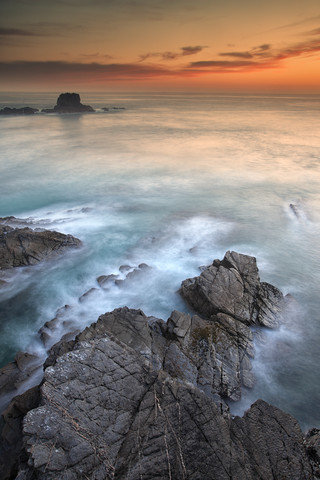 Portugal, Algarve, Odemira, Kosten vor Zambujeira do Mar, lizenzfreies Stockfoto