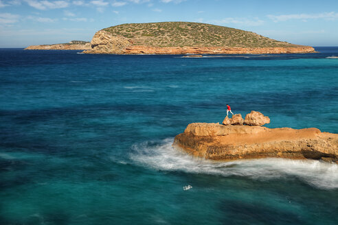 Spanien, Ibiza Rocks in Cala Comte - DSGF000578