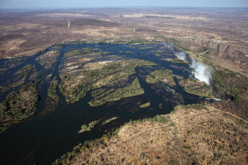 Südliches Afrika, Victoriafälle zwischen Sambia und Simbabwe - DSGF000686