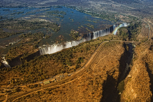 Südliches Afrika, Victoriafälle zwischen Sambia und Simbabwe - DSGF000716