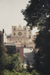 Frankreich, Departement Rhône, Lyon, Blick auf die Kathedrale von Lyon - SBDF001322