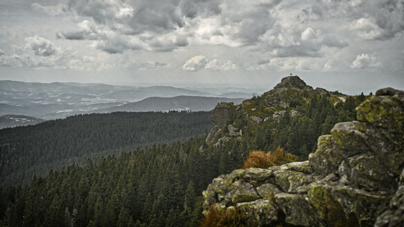 Deutschland, Bayerischer Wald, Blick vom Großen Arber - DIKF000122