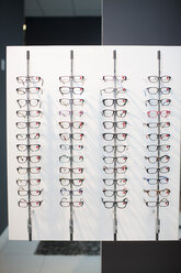Assortment of glasses in an optician shop - ZEF001220