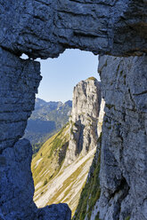 Österreich, Steiermark, Salzkammergut, Felsformation Loserfenster - SIEF006062