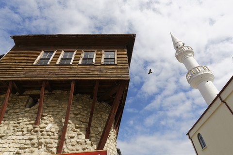 Türkei, Schwarzmeerregion, Provinz Ordu, Ordu, Burg Bolaman, lizenzfreies Stockfoto