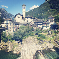Schweiz, Val Verzasca, Lavertezzo - GWF003242